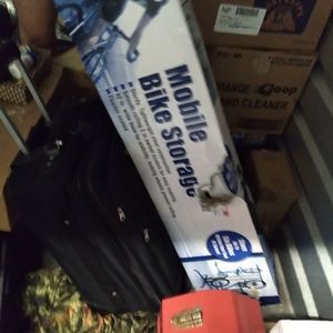 Mobile bike storage.